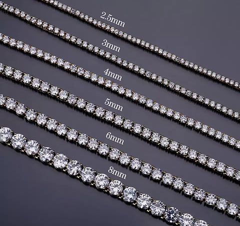 Icy Mami Tennis Necklace